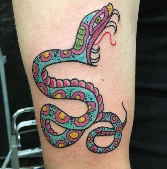 Snake Arm Tattoo