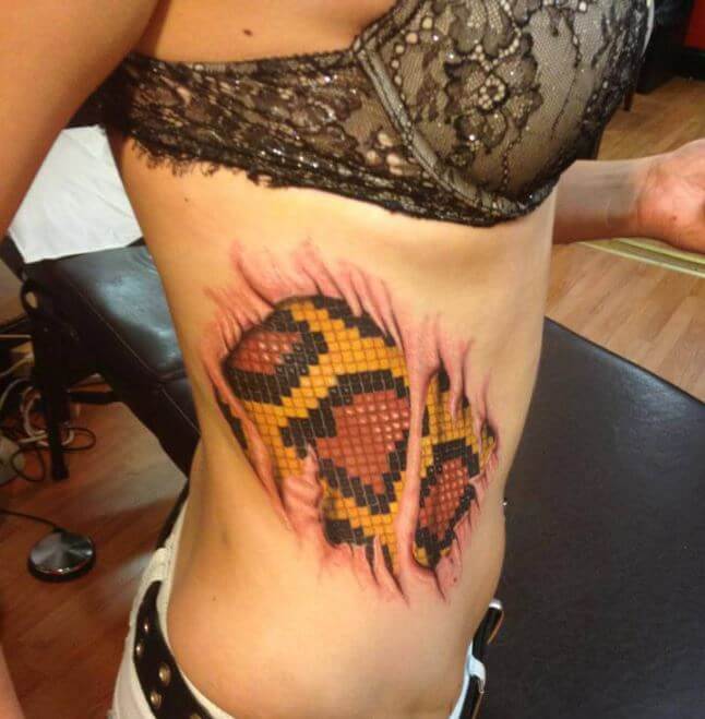 Snake Arm Tattoo