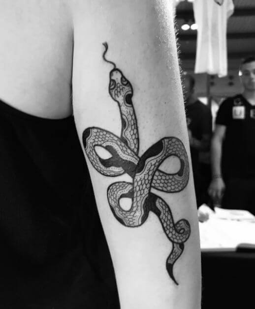 Snake Arm Tattoo