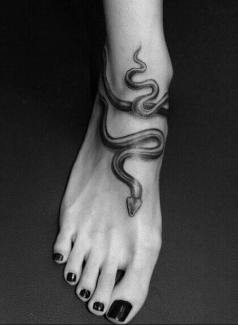 Snake Arm Tattoo