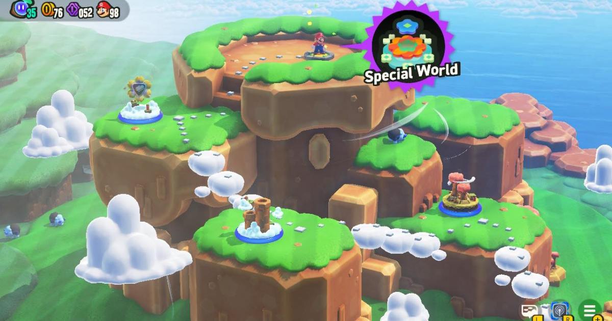 super mario wonder secret exit 1