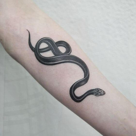 Snake Arm Tattoo