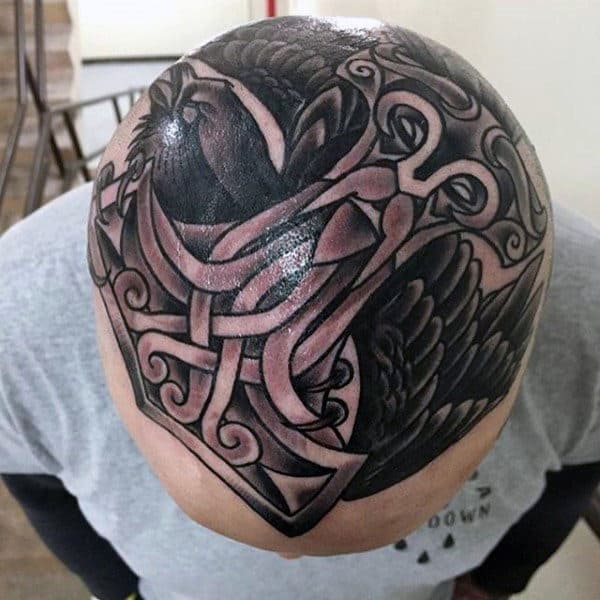 head tattoo