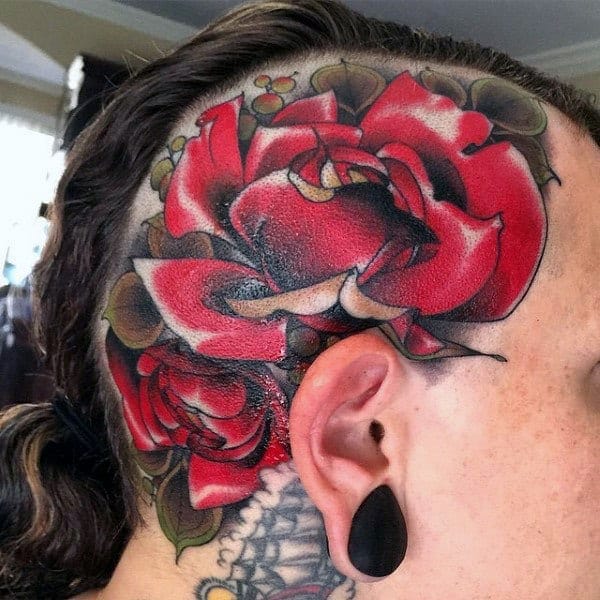 head tattoo