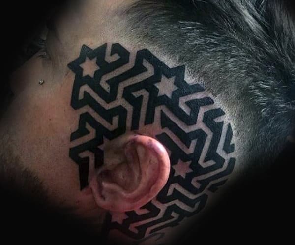 head tattoo