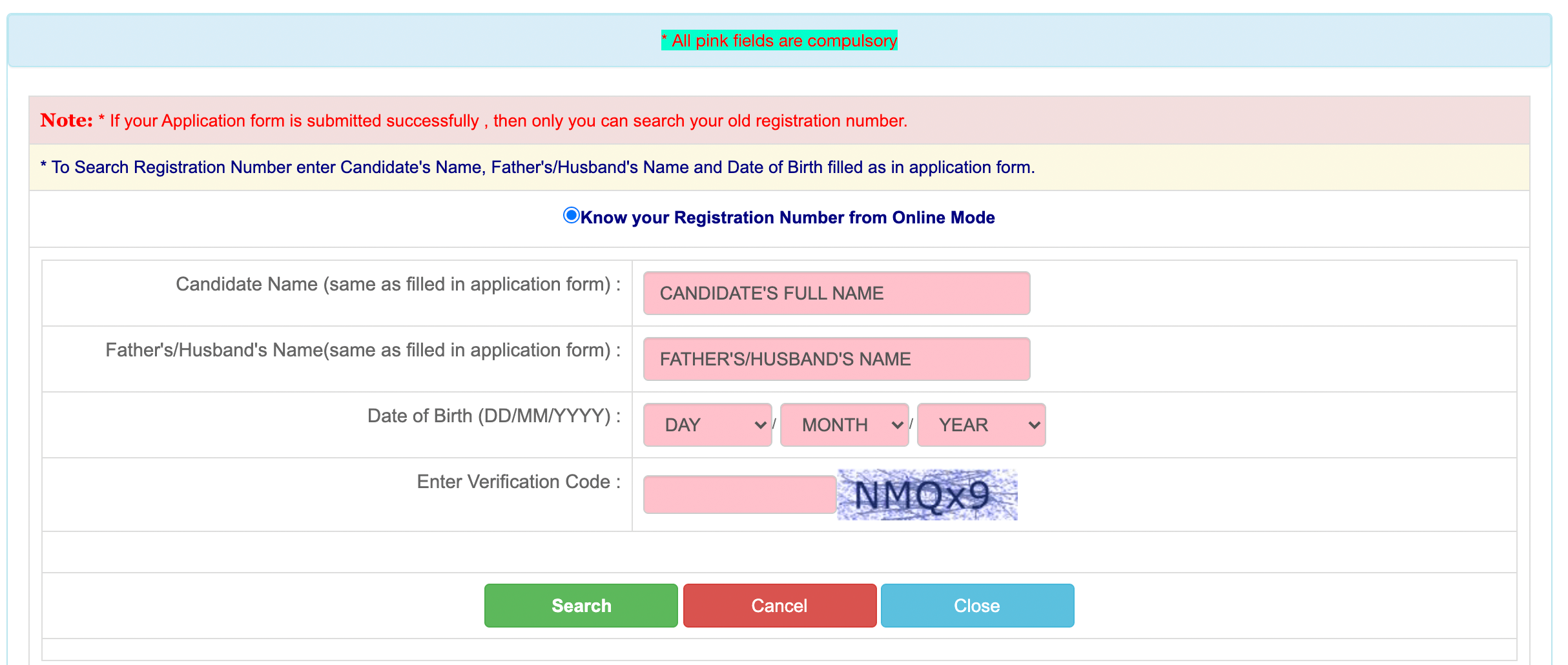 UPPSC Staff Nurse Admit Card