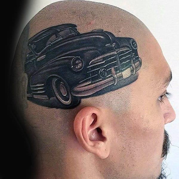 head tattoo