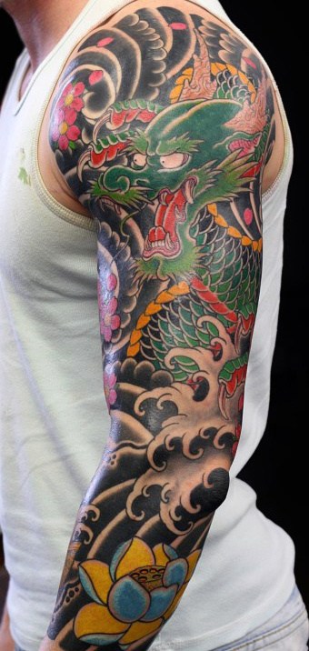 Japanese sleeve Tattoo