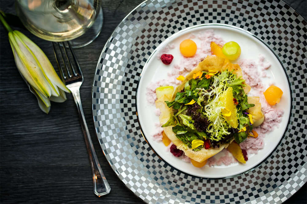 delicious food served on a plate