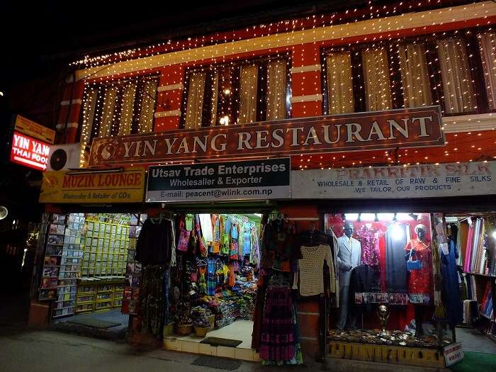 thamel night street