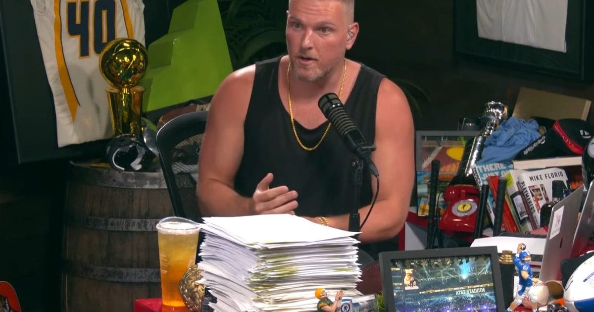 Pat McAfee on The Pat McAfee Show 8.31.2022 e1699467217403