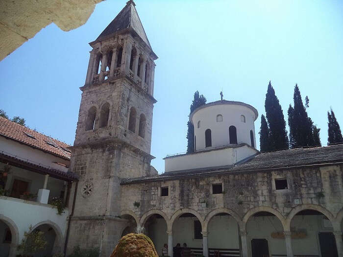 monastery and krka