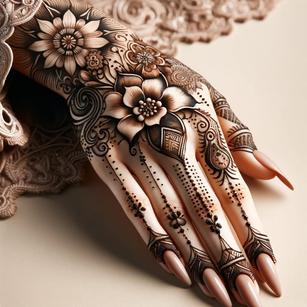 latest new mehndi design