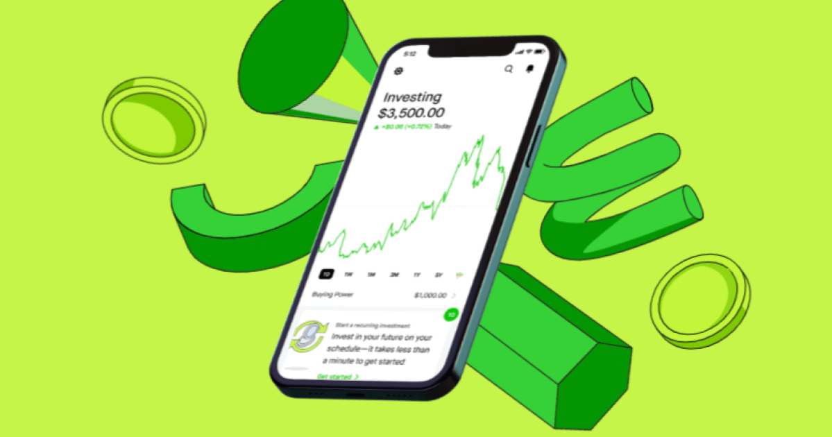 robinhood investing home page