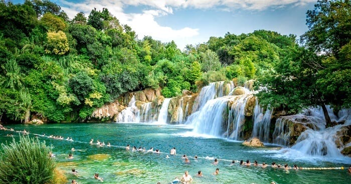 Backpacking In Croatia? Take A Refreshing Dip In The Nature’s Pool At Krka National Park