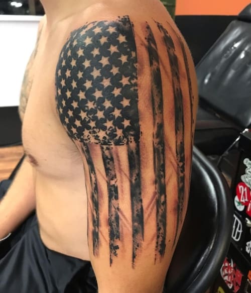 American Flag Tattoo