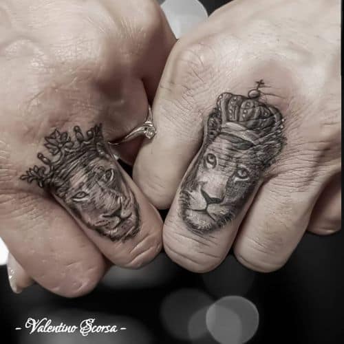 King and Queen Tattoo