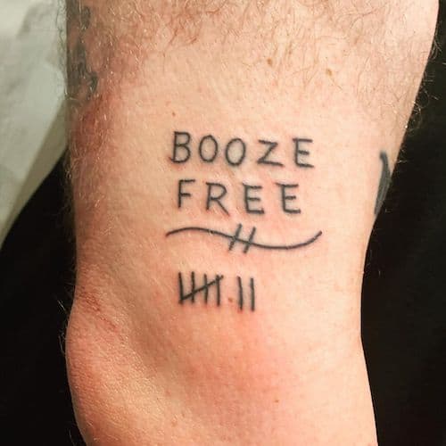 sobriety tattoo