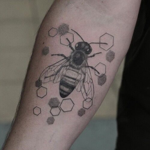 Honeycomb Tattoo