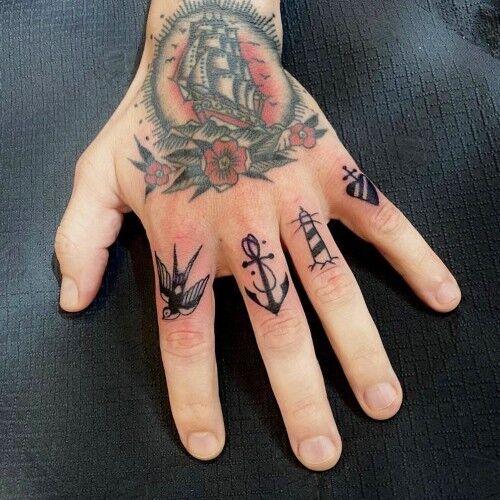 Knuckle Tattoo