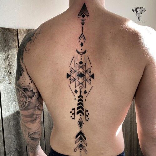 Spine Tattoo