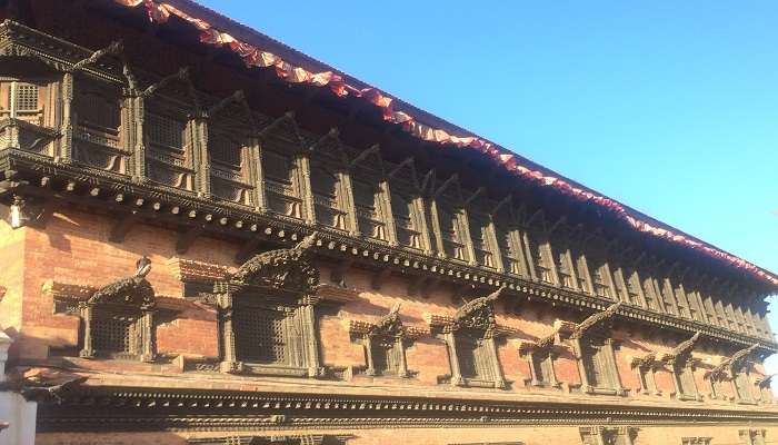  55 Window Palace near Durbar Squares in Kathmandu. 