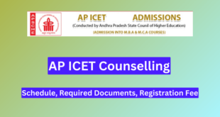 AP ICET Counselling