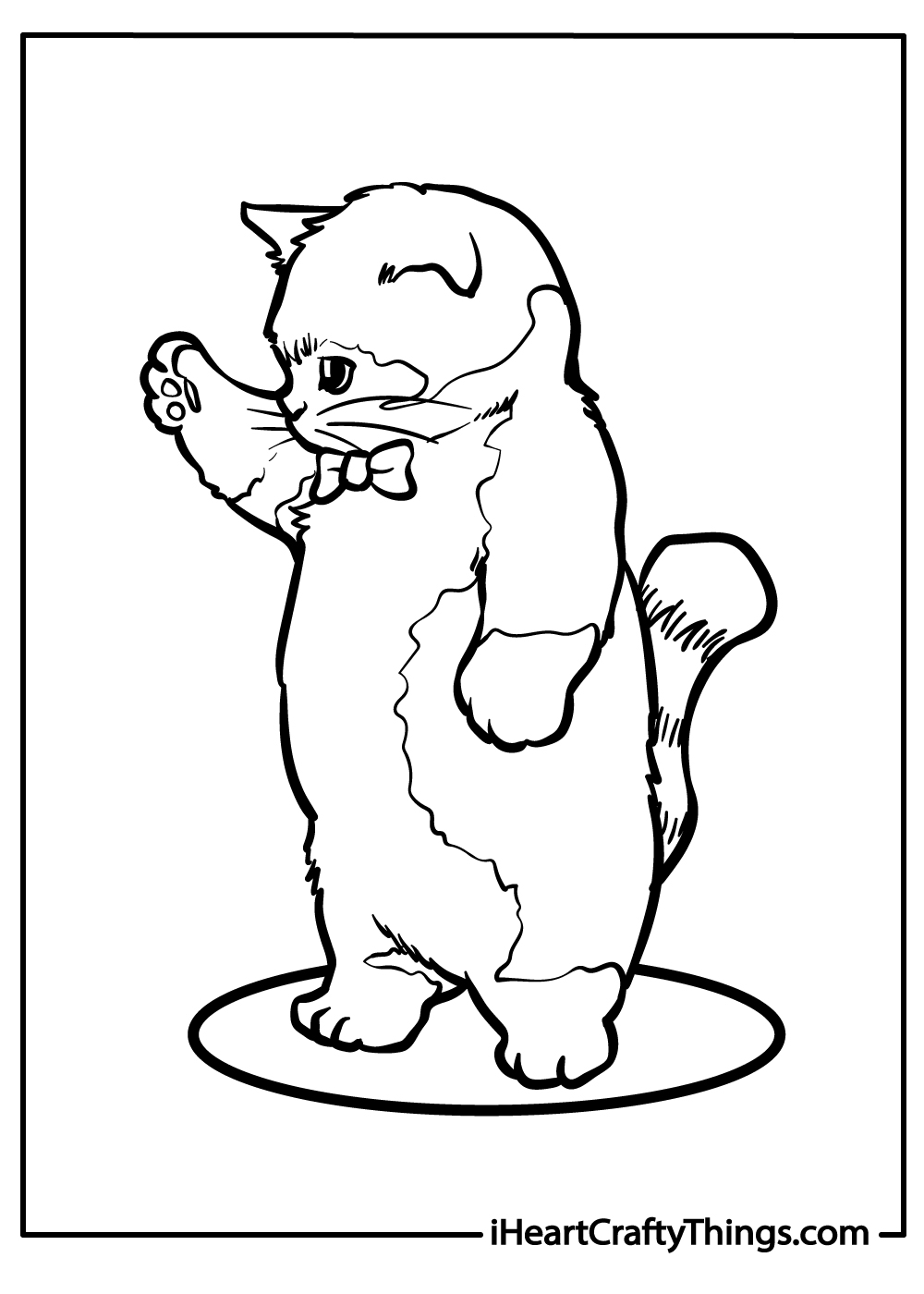 original cat coloring pages