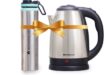 Crescent Kettle 1.8L + Sippy Stainless Steel Bottle, Gift Combo