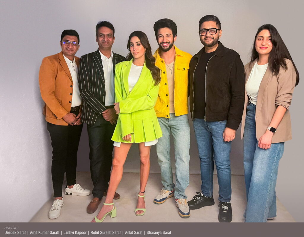 Digitek Announces Collaboration with Janhvi Kapoor and Rohit Saraf