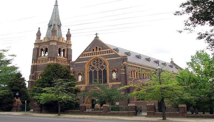 An amazing view of the cathedral