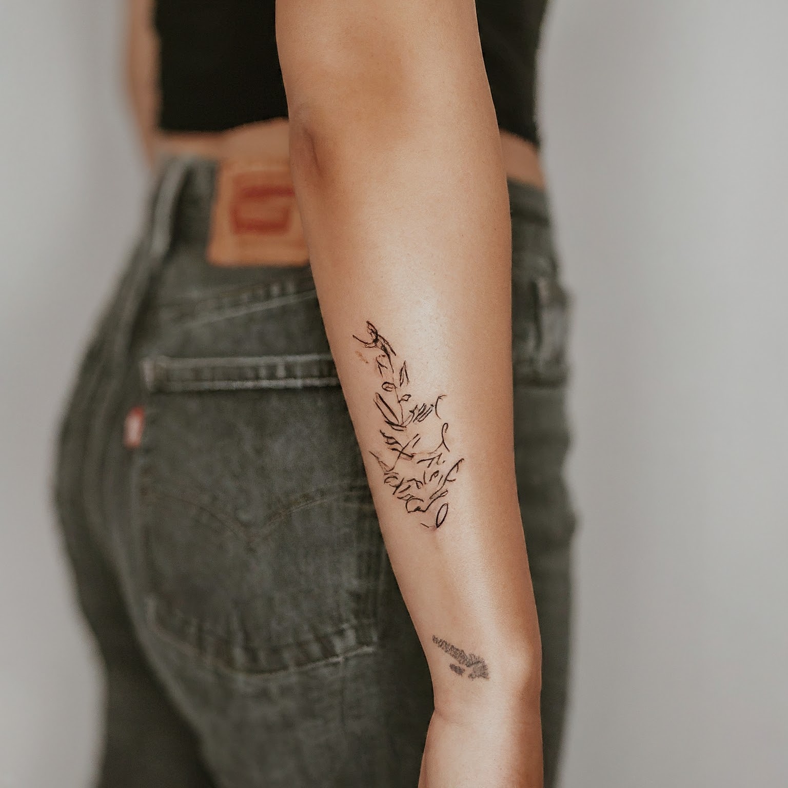 elegance and simplicity of dainty tattoos