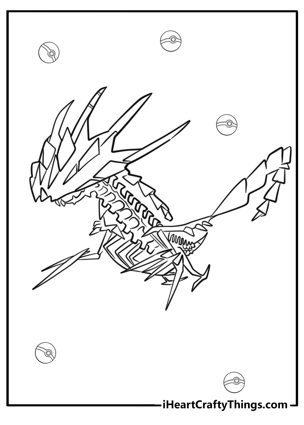 Eternatus coloring page