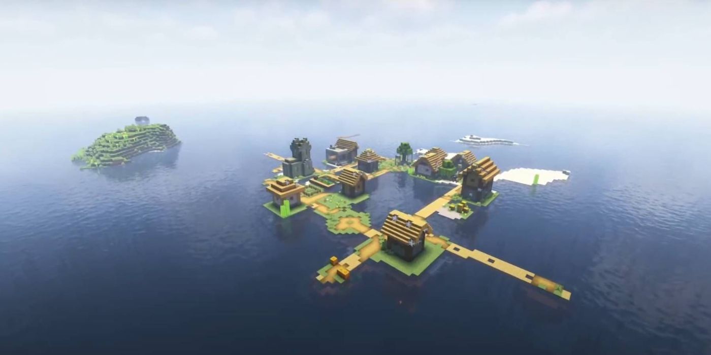 Minecraft Abandoned Fishing Village world seed for Java Edition.