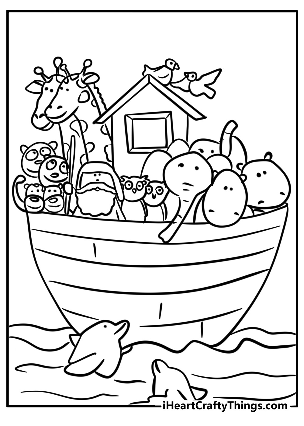 Preschool noah's ark free printables