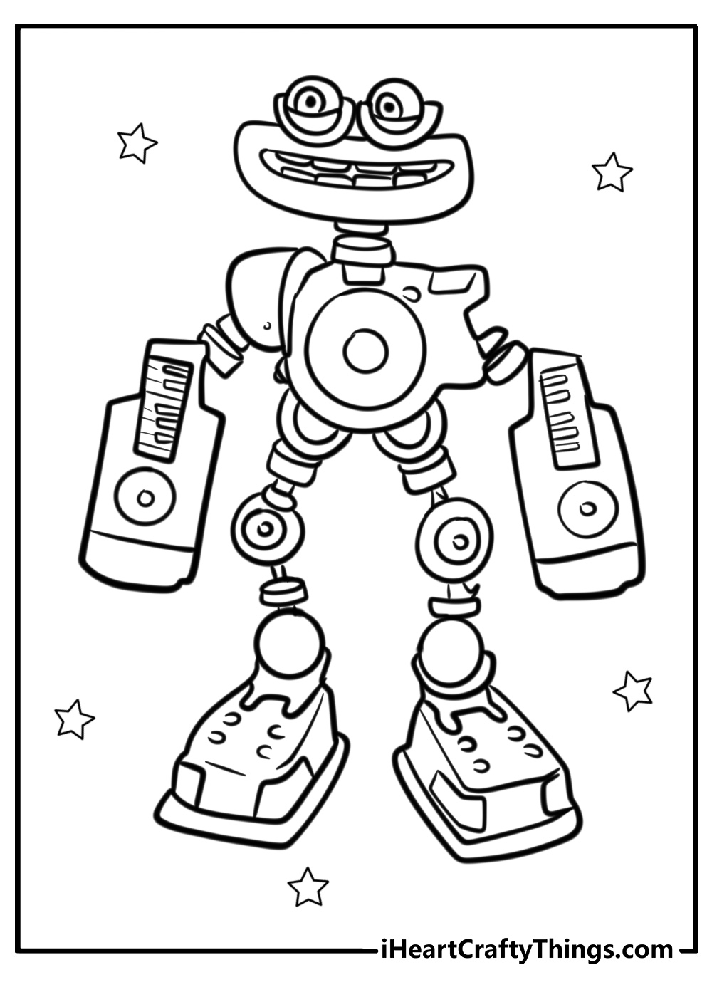 Rare wubbox coloring pages