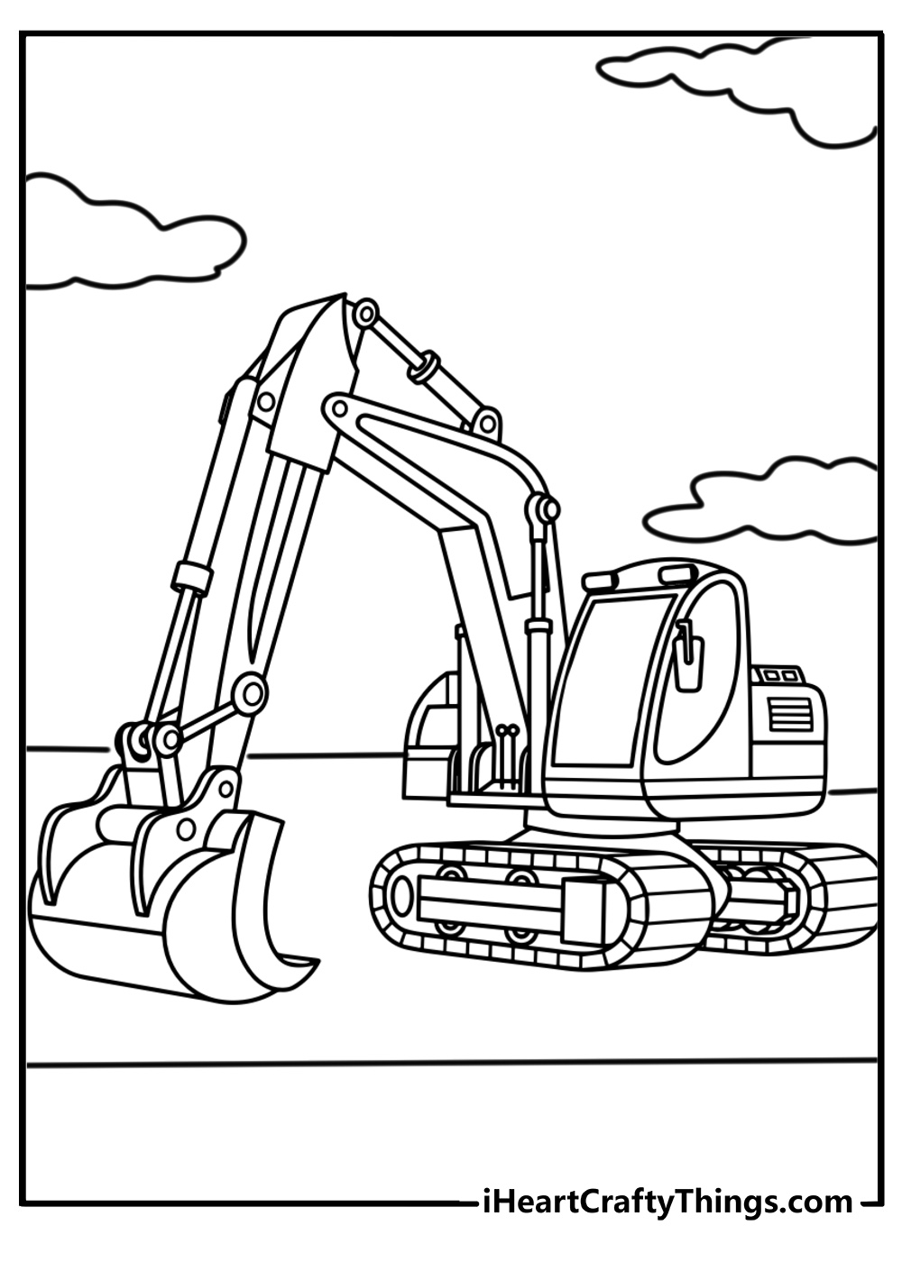 Volvo excavator