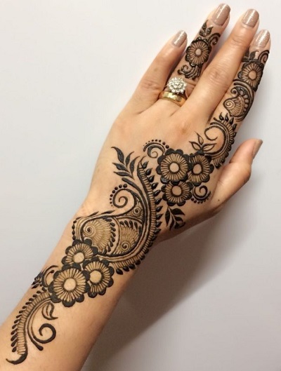 Latest Bharwa Mehndi For Eid