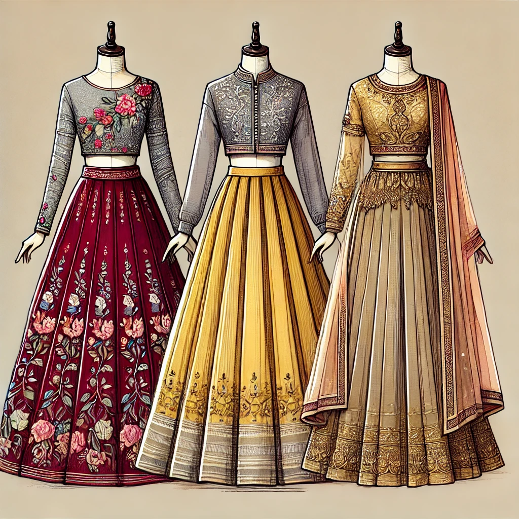 Lehenga Kurta Designs for Women