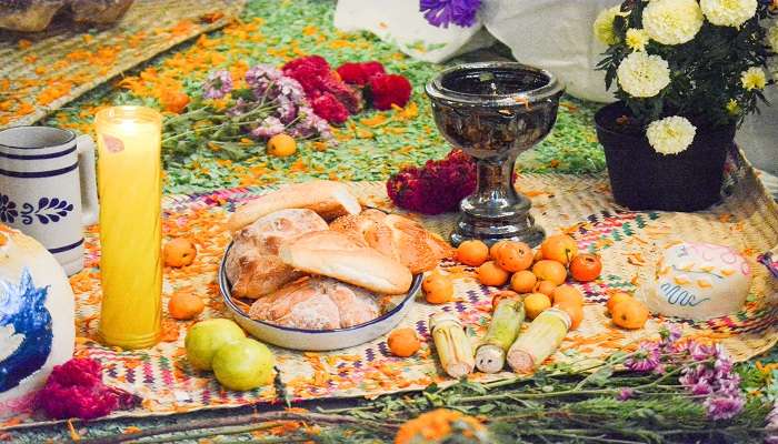 Offerings made at the temple inUttarakhand. 