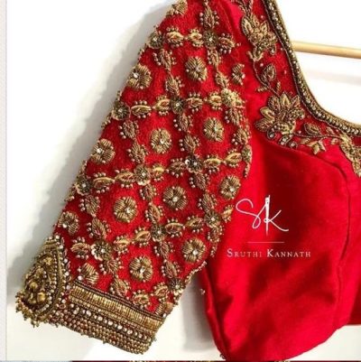 Zardosi Embroidery Blouse