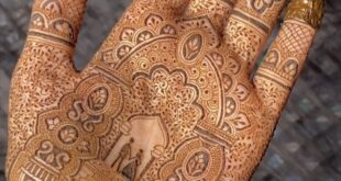 Intricate Arabic Bridal Mehndi Design for Hands