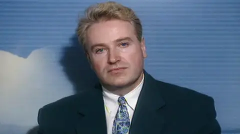 BBC Neil Foden on a BBC TV programme in the 1990s