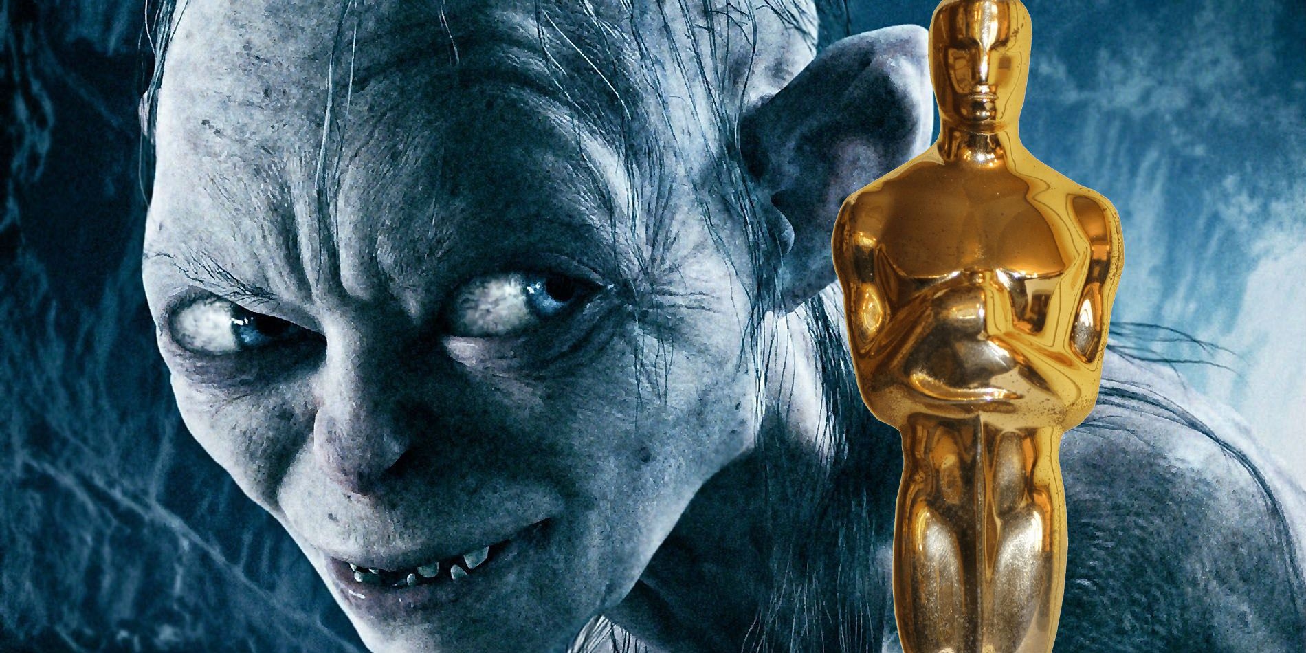 Gollum in Lord of the Rings Return of the King Oscars