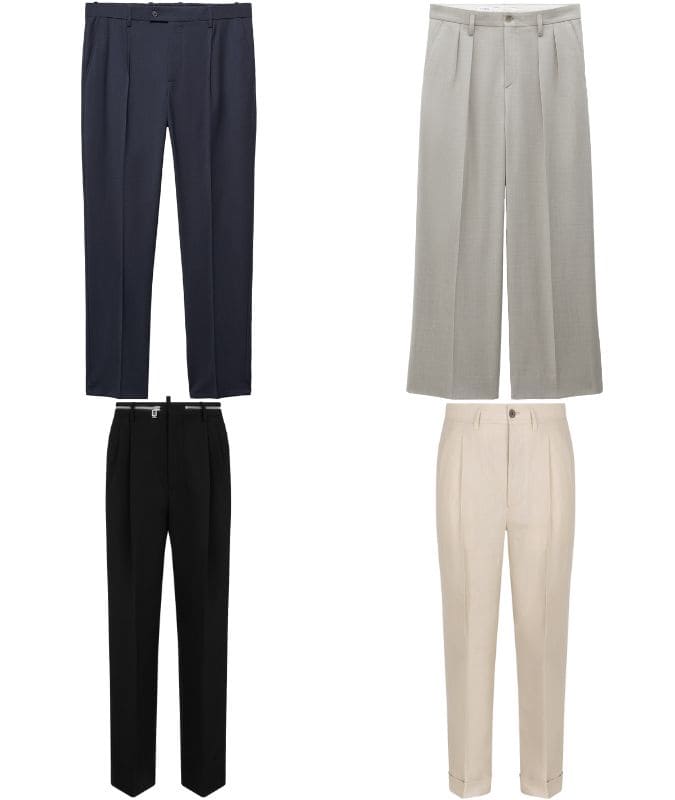 modern trouser 11 Pleated trousers 2