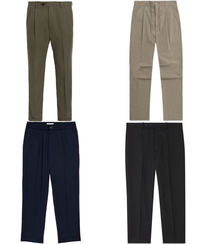 the best cropped trousers for men