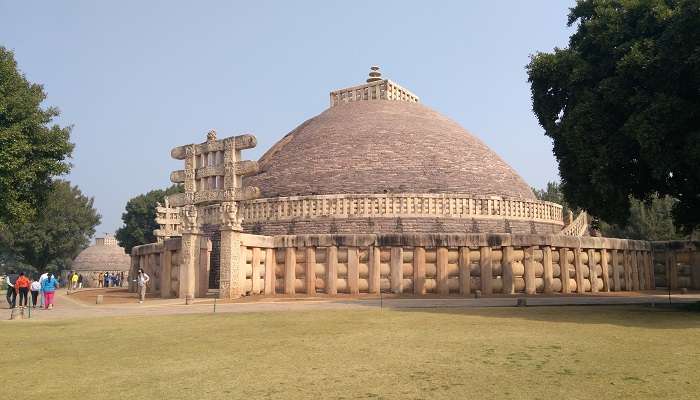 Sachi Stupa is among the famous historical places in India