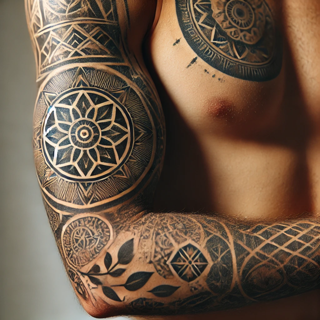 Arm displaying meaningful tattoos, showcasing popular designs in tattoo culture