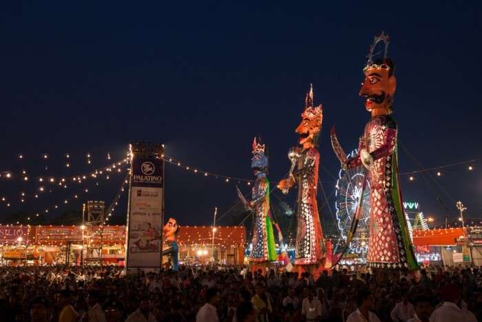 Celebrations of Dussehra in Delhi