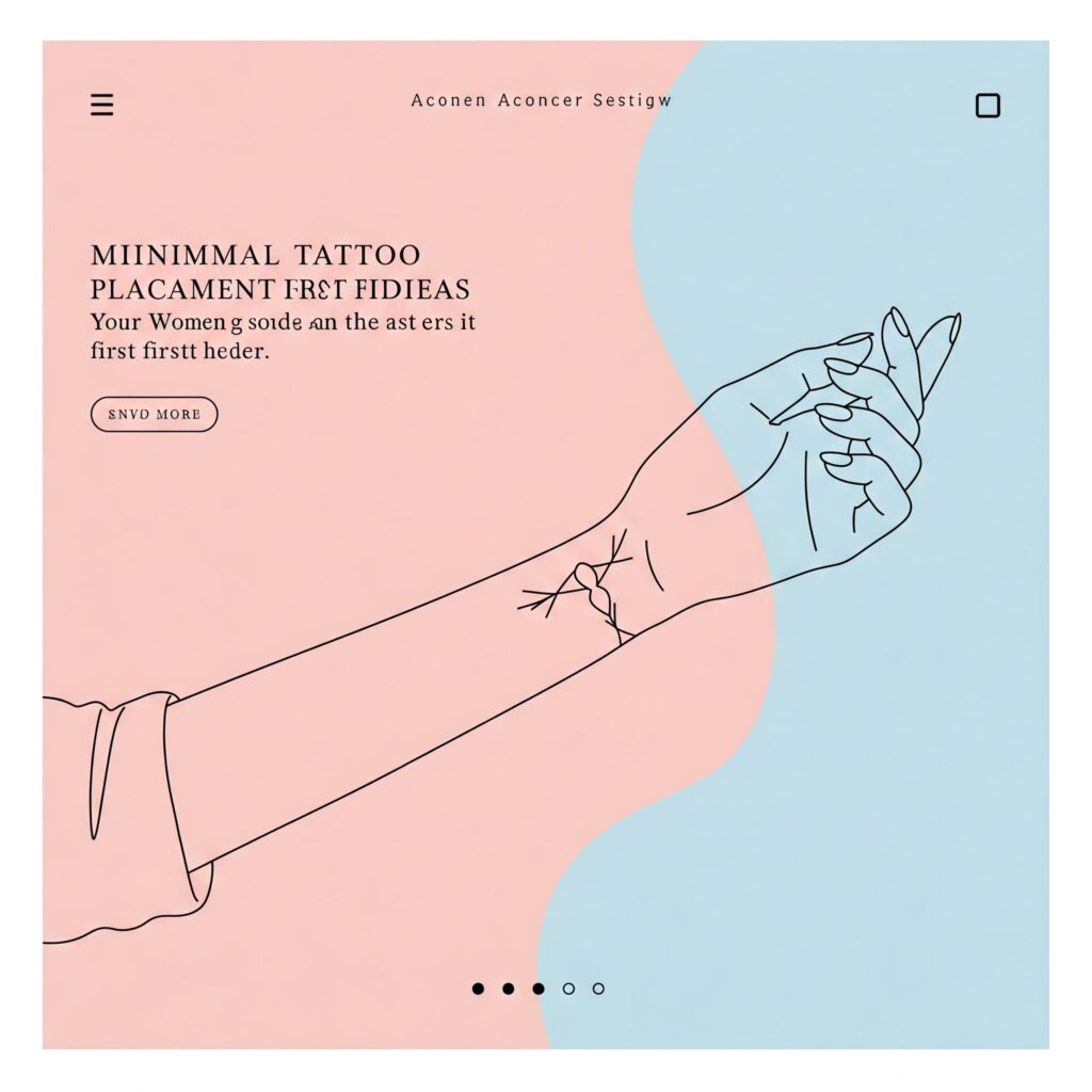 Minimalist Tattoo Placement Ideas for Women